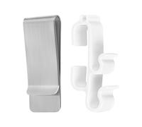 Geekria Clip de câble pour batterie externe compatible avec la série Meta Quest, solution de gestion et de chargement des câbles pour casque VR, support portable anti-nœuds