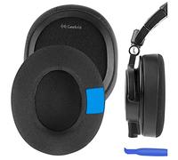 Geekria Comfort Cooling Gel-Infused Oreillettes de Remplacement pour Casque ATH M50X M50XBT M40X M70X MSR7 MSR7BK MSR7GM ATH-WS1100iS Headphone, Coussinets d'oreille Coussins