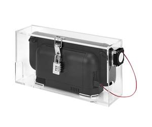Geekria Cooling Dust Cover Compatible with Nintendo Switch 2/OLED Dock, Child Safety Lock Prevents Kids Gaming, Protect Consoles, with Password Lock, Quiet Cooling Fan, Anti-Scratch