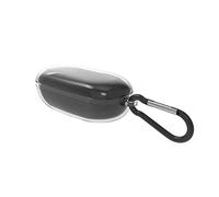Geekria Coque en silicone compatible avec les écouteurs sans fil Huawei FreeBuds SE True - Étui de protection avec crochet porte-clés - Port de charge accessible (transparent)
