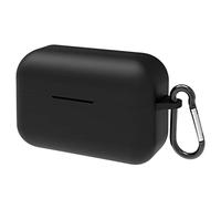 Geekria Coque en Silicone Compatible avec Les écouteurs sans Fil JBL Live 300, Coque de Protection avec Crochet Porte-clés, Port de Charge Accessible (Noir)