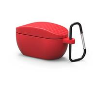 Geekria Coque en Silicone Compatible avec Les écouteurs sans Fil JBL Wave 100TWS, Vibe 100 TWS True sans Fil, Housse de Protection avec Crochet Porte-clés, Port de Charge Accessible