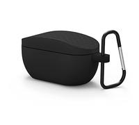 Geekria Coque en Silicone Compatible avec Les écouteurs sans Fil JBL Wave 100TWS, Vibe 100 TWS True sans Fil, Housse de Protection avec Crochet Porte-clés, Port de Charge Accessible