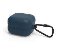 Geekria Coque en silicone compatible avec les écouteurs sans fil Sony LinkBuds Clip (WF-LC900) True Wireless, housse de protection pour écouteurs avec crochet porte-clés, port de charge accessible