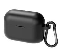 Geekria Coque en Silicone Compatible avec Les écouteurs sans Fil Sony LinkBuds S, Coque de Protection pour écouteurs, étui de Transport avec Porte-clés, Port de Charge Accessible (Noir)
