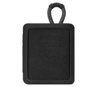 Geekria Coque en silicone pour haut-parleur compatible avec JBL Go 3, coque de protection imperméable et souple, étui de transport de rechange pour haut-parleurs Bluetooth avec crochet porte-clés
