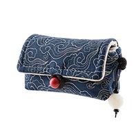 Geekria Coque pour écouteurs compatibles avec Sennheiser Momentum True Wireless 3 True Wireless Earbuds, étui de Protection avec Crochet Porte-clés (Bleu)