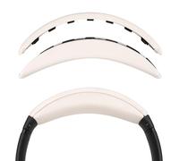 GEEKRIA Coussin de Bandeau Compatible avec Les écouteurs Bose QuietComfort 35 II Gaming, QC35 II, QC35, QC45, QC SE, Bande de Remplacement, pièce de réparation de Coussin de tête de Casque (Beige)
