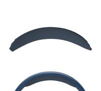 GEEKRIA Coussinet de rechange en cuir protéiné compatible avec JBL Quantum 100, Q100, casque de rechange (bleu/gris)