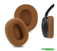 Geekria Coussinets d’Oreille de Rechange en Tissu Mesh Confort, compatibles avec Skullcandy Crusher Wireless, Crusher Evo, Crusher ANC, Hesh3, HeshEVO, HeshANC, Venue ANC (Marron)