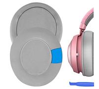 Geekria Coussinets d’Oreille de Remplacement avec Gel rafraîchissant Sport pour Razer Nari Ultimate/Essential, Kraken Kitty/Tournament Edition/RGB/V2Pro/BTKittyEdition, Coussinets (Gris)