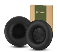 Geekria Coussinets d’Oreille de Remplacement compatibles avec écouteurs Monster DNA on-Ear, Oreillettes de Casque, Coussinets pour Casque, Couvre-Oreillettes (Noir)