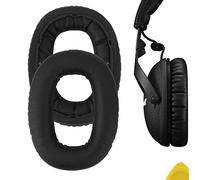 Geekria Coussinets d’Oreille de Remplacement pour Casque Marshall Monitor II ANC, Coussinets, pièces de réparation (Noir)