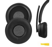 Geekria Coussinets de rechange compatibles avec casque sans fil/filaire Microsoft Modern - Pièces de rechange (noir)