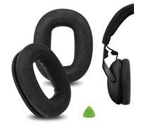 Geekria Coussinets de rechange confortables en maille pour casque Marshall Monitor II ANC (noir)
