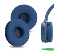 Geekria Coussinets de rechange confortables en maille pour casques JBL JR300, JR300BT, T450BT, T500BT, Tune 500, Tune 500BT, Tune 510BT, Tune 520BT (bleu)
