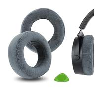 Geekria Coussinets de rechange confortables en velours extra épais pour casque Beyerdynamic DT 700PROX/900 PROX, pièces de rechange (gris)