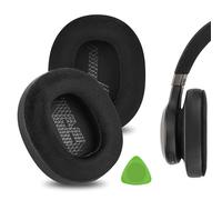 Geekria Coussinets de rechange confortables en velours hybride pour casque JBL Live 650 BTNC, Lifestyle E65BTNC, Duet NC, Live 660 BTNC (noir)