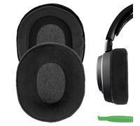 Geekria Coussinets de rechange confortables en velours pour casque SteelSeries Arctis 1/3/5/7/7+/ 7P/7P+/ 7X/7X+/9/9X, Arctis Pro/Prime (noir)
