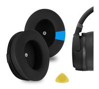 Geekria Coussinets de rechange en gel rafraîchissant compatibles avec les casques HyperX Cloud Orbit S, coussinets d'oreille, pièces de rechange (noir)