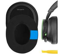 Geekria Coussinets de rechange en gel rafraîchissant pour Microsoft Xbox sans fil (version 2024)/filaire, Xbox stéréo/casque stéréo édition spéciale 20e anniversaire (noir)