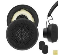 Geekria Coussinets de rechange en tissu maille confortable pour casque Logitech Zone Wired, Zone 750 (non compatible avec Zone Wireless), coussinets d'oreille (noir)