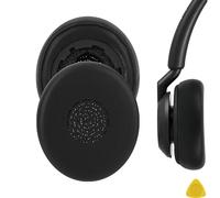Geekria Coussinets de rechange pour casque filaire Jabra Engage 50 II/Engage 40 (noir)