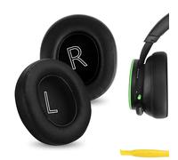 Geekria Coussinets de rechange pour casque sans fil/stéréo Microsoft Xbox édition spéciale 20e anniversaire - Pièces de rechange avec guide vidéo (français non garanti) (noir)