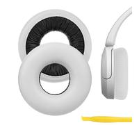 Geekria Coussinets de rechange pour casque Sony WH-CH520/WH-CH510/WH-CH500 (Blanc)
