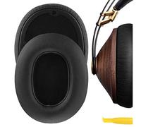 Geekria Coussinets de Rechange pour Casques Meze 99 Classics et Meze 99 Neo, Coussinets d’Oreille, pièces de réparation avec Guide vidéo (Noir)