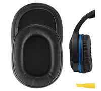 Geekria Coussinets de Remplacement compatibles avec Turtle Beach Ear Force Stealth 700, 450, 420X, 600, 500P, XO Seven (Noir)