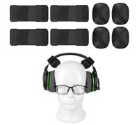 Geekria Coussinets de soulagement de Pression pour Serre-tête, pour Casques on-Ear/Over-Ear serrés, Mousse à mémoire de Forme (Lot de 4), Installation DIY Facile, sans endommager