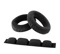 Geekria Coussinets et serre-tête de rechange compatibles avec casques Sennheiser HD580, HD600, pièces de rechange (noir)