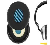 Geekria Coussinets pour Bose on-Ear OE2, OE2i Casque de Remplacement Oreille Pad/Oreille Coussin/Oreillettes/Oreille Housse/Coussinets réparation pièces en Maille (Bleu)