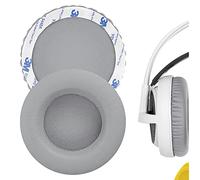 Geekria Coussinets pour Steelseries Siberia V1, Siberia V2, Siberia v3 Prism Casque de Jeu/Casque de Remplacement Oreille Pad/Oreille Coussin/Coussinets réparation pièces (Gray)