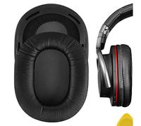 Geekria Coussins d’Oreille de Remplacement pour Sony MDR-1R, MDR-1RMK2 (Oreillettes), pièces de réparation avec Guide vidéo (Noir)