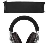 Geekria Couvre-bandeau en tissu flexible compatible avec casque Sony MDR-1ADAC/ 1ABT/1AM2/1R/1RNC/ 1RBT/ 1A, pièce de rechange, installation facile à faire soi-même (noir)