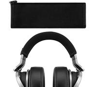 Geekria Couvre-bandeau en tissu flexible compatible avec les casques sans fil Sony MDR-HW700, HW700DS, pièce de rechange, housse anti-transpiration, installation facile à faire soi-même (noir)