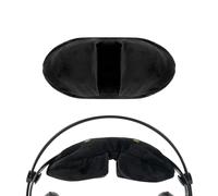 Geekria Couvre-bandeau en velours compatible avec casques AKG K701, SONY MDR-7506, AUNE AR5000, HIFIMAN Arya, Lightspeed Zulu 3 et Lightspeed Sierra, installation facile à monter soi-même (noir)