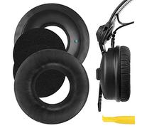 Geekria Earpad for HD25-1, HD25-II, HD25SP, HD25SP-II Headphone Ear Pad/Ear Cushion/Ear Cups/Ear Cover/Earpads Repair Parts (Black)