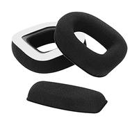 Geekria Earpad Replacement for Astro A10 Headphone Ear Pad + Headband Pad/Ear Cushion/Ear Cups/Ear Cover/Earpads + Headband Cushion Repair Parts (Lint)