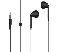 GEEKRIA Écouteurs filaires compatibles avec Roku Voice Remote Pro & Ultra Remote, 3,5 mm, câble Court 2,6 ft, Intra-Auriculaires pour écoute privée TV/Films/Streaming