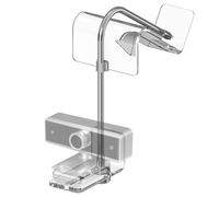 GEEKRIA Écran central en acrylique pour webcam compatible avec les webcams Logitech MX Brio, C920x, C922, C930 (Transparent)