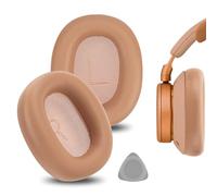 Geekria Elite Coussinets de rechange en peau de mouton pour casque Bang & Olufsen Beoplay H100 (Abricot coucher de soleil)