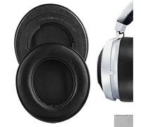 Geekria Elite Coussinets de rechange en peau de mouton pour casque Razer Kraken Pro V2, Kraken 7.1 V2, Stormtrooper/Pewdiepie Edition Coussinets d'oreille, pièces de réparation (noir)