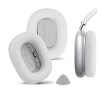 Geekria Elite Coussinets de rechange en peau de mouton pour écouteurs Apple AirPods MAX (A2096)/MAX2 (A3184) Gris