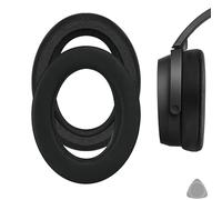 Geekria Elite Oreillettes de Remplacement en Peau de Mouton pour Sennheiser HD490Pro, HD490Pro Plus (Noir)