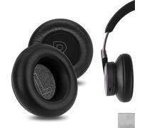 Geekria Élite Peau de Mouton Oreillettes de Remplacement pour Bang & Olufsen Beoplay H9, H9i, H7 Casque Coussinets d'oreille Coussins, Pièces de réparation d'oreillettes(Noir)