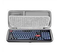 GEEKRIA Étui de clavier 90-96%, sac de transport rigide 100 touches, compatible AULA F99, EPOMAKER TH98, Keychron K4/K4 Pro/V5/Q5