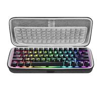 Geekria étui de Clavier Compact 60%, Housse de Transport Rigide pour Clavier 61 Touches, Compatible avec SteelSeries Apex Pro Mini, Razer Huntsman Mini, RK Royal KLUDGE RK61